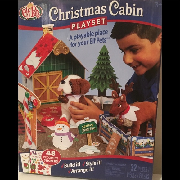 Elf on the Shelf - Christmas Cabin Playset - Picture 1 of 2